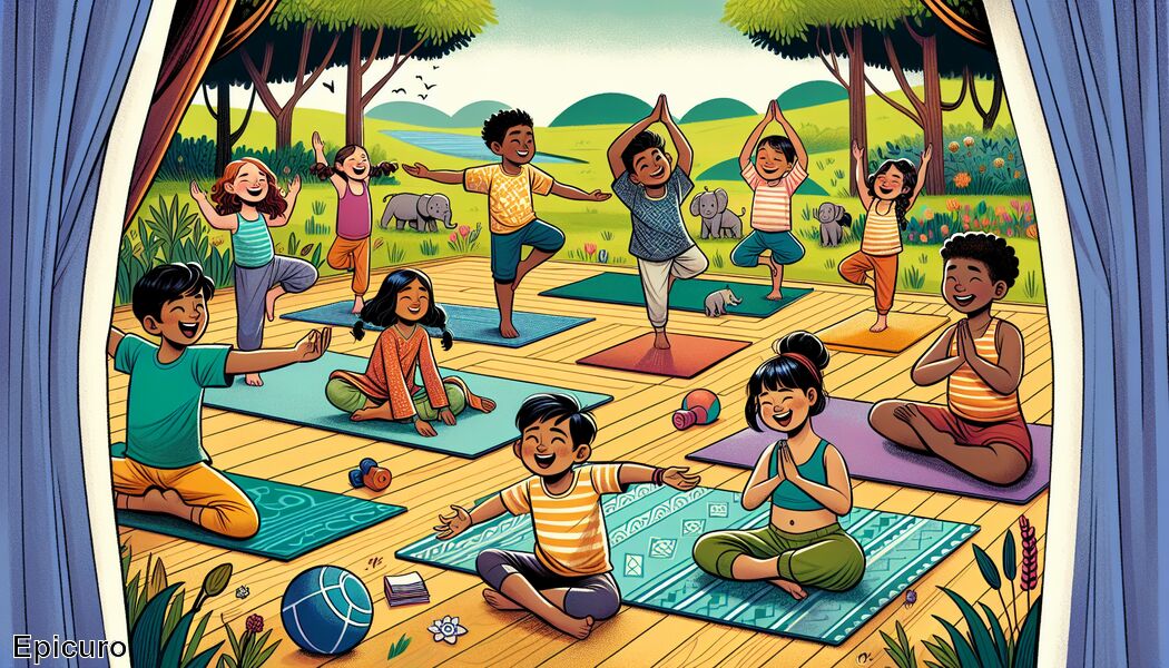 Relajación y manejo del estrés -  Yoga para niños » Diversión y bienestar