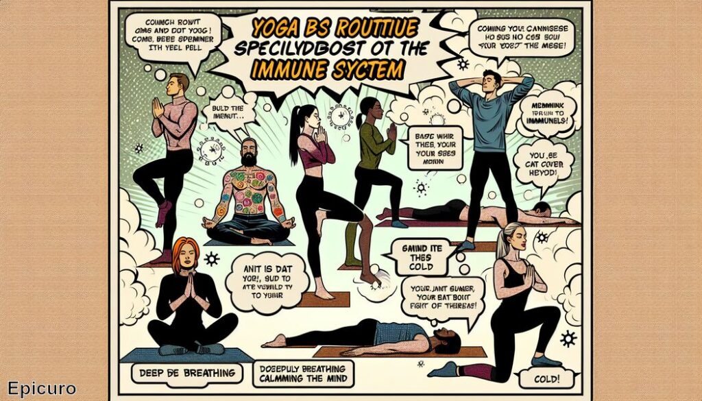 Yoga para resfriados » Fortalece tu sistema inmunológico